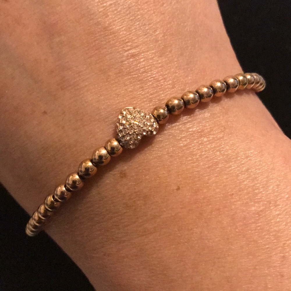 MICHAEL KORS “PAVE HEART” BRACELET - Picture 7 of 7